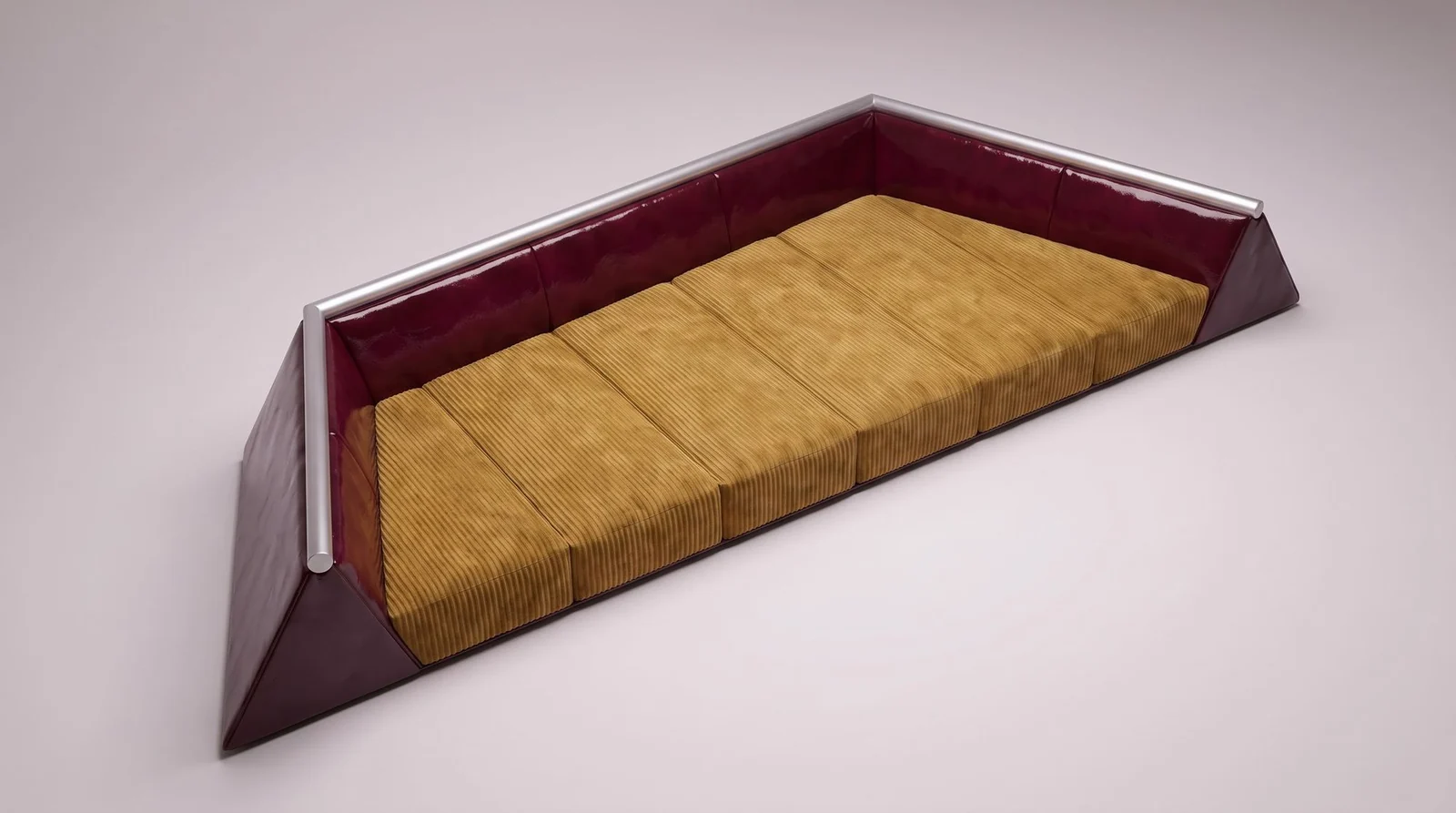 COPING, the skatable sofa di Leonardo Canton